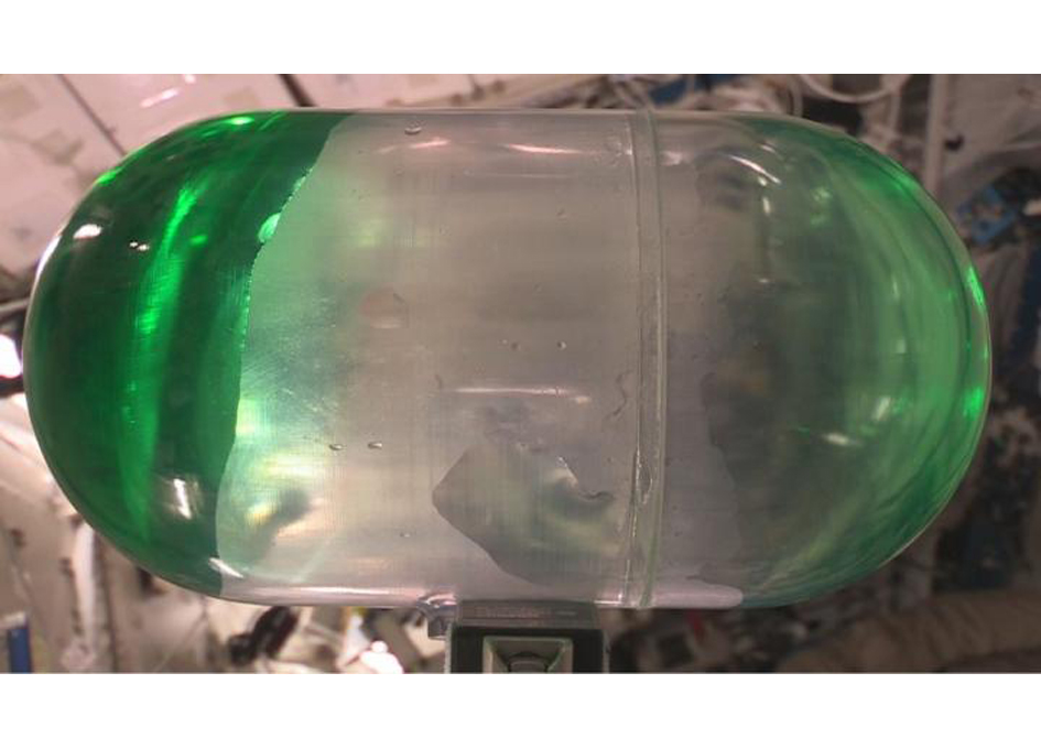 Keeping Liquids Off the Wall in Space SpaceRef