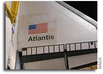 NASA's Space Shuttle Atlantis Prepares to Roll To Launch Pad