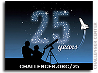 Media Avisory: From tragedy to triumph, Challenger Center commemorates silver anniversary