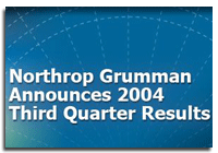 Northrop Grumman Reports Third Quarter 2004 Results