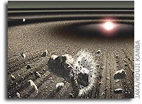Planetesimal belts are discovered around beta Pictoris - revealing an early extrasolar planetary system