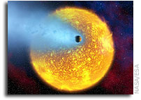 A Spectrum of an Extrasolar Planet