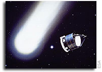 Giotto's brief encounter With Comet Halley