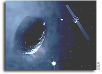 Rosetta spacecraft meets asteroid Steins
